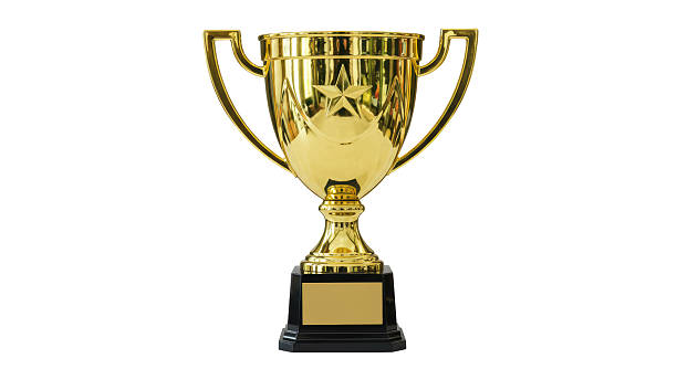 istock Isolated Golden Trophy Cup for Victory 2211909808