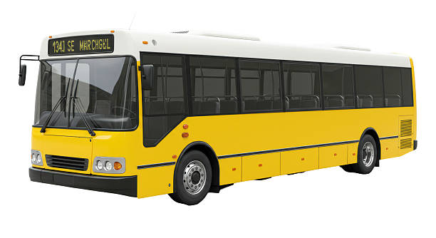 istock Isolated Yellow Public Transportation Bus 2211909931