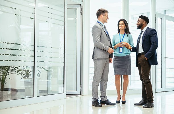 istock Multicultural corporate business people working in modern bright office 2211915111