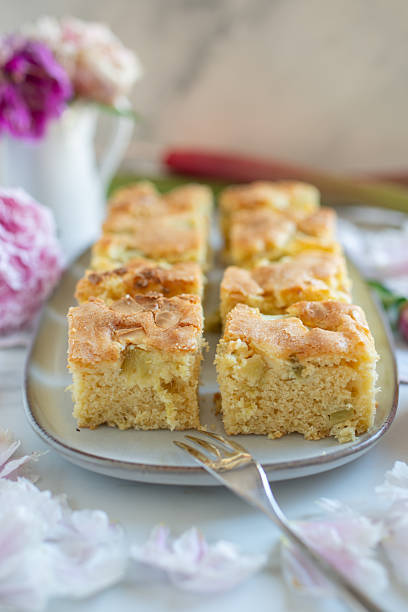 istock Sweet Rhubarb cake 2211917365