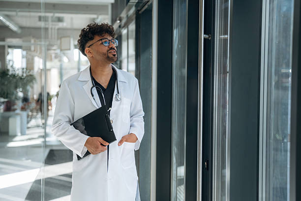 istock Doctor is indoors in the modern building 2211929065