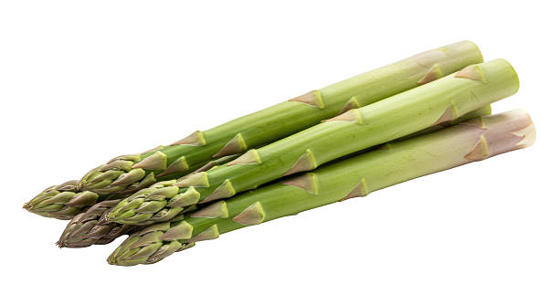 istock Isolated Bundle of Fresh Green Asparagus Spears 2211930530