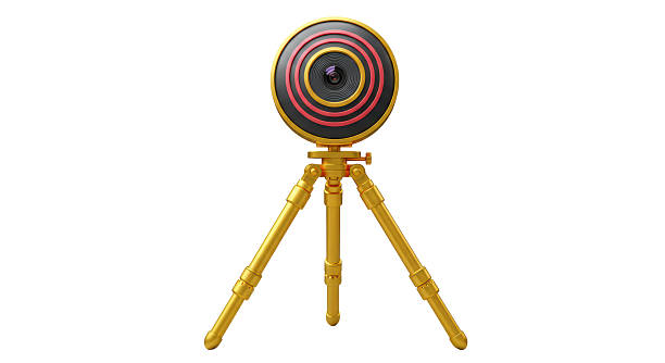 istock Isolated Webcam on Tripod for Video Conferencing and Online Communication 2211932774