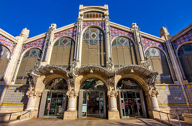Europa largest fresh produce market in Valencia, Spain