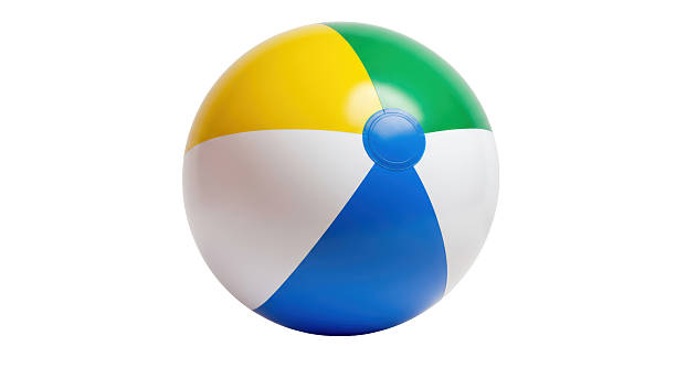 istock Isolated Colorful Beach Ball Summer Recreation 2211941048
