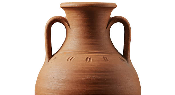 istock Isolated Traditional Clay Pot with Handles 2211941077