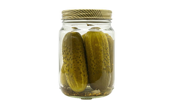 istock Isolated Jar of Pickles 2211941475