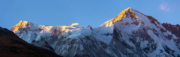 istock Evening view of mount Cho oyu peak 2211950567