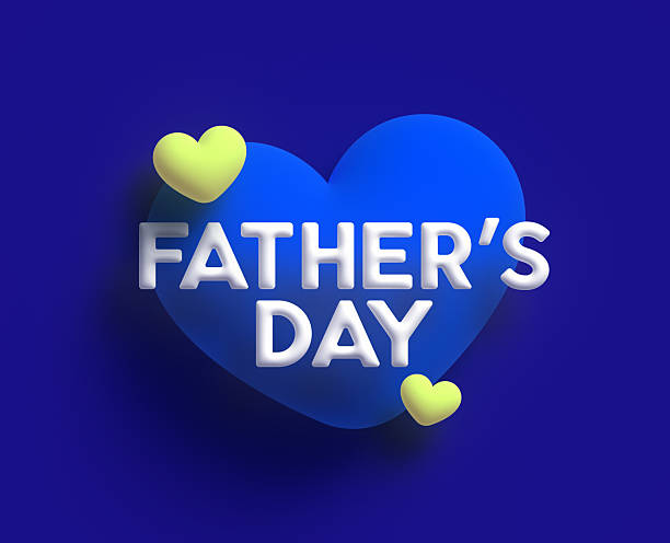 Father's day dad heart.