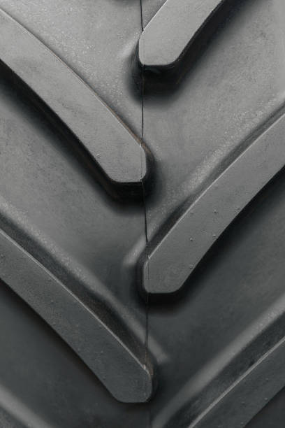 istock huge black rubber tractor tire 2211959174