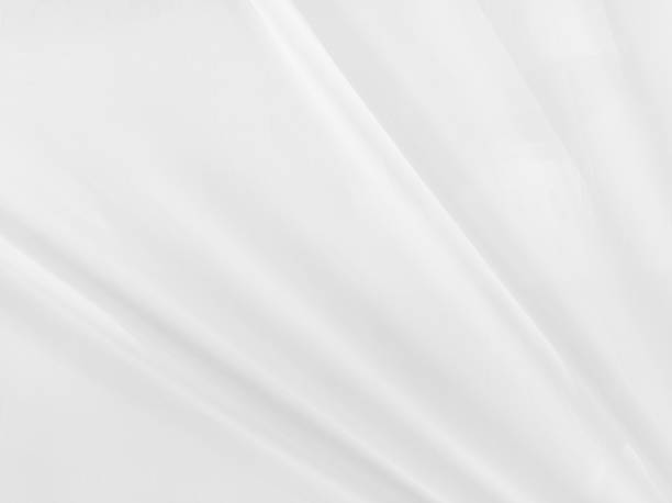 istock Curtain white wave and soft shadow and blur. fabric shapes curved designs. abstract background on isolated. 2211961831