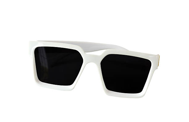 istock Sunglasses in white frame on white background. 2211968592