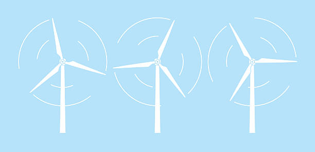 istock Land wind power plant (WPP) icon. Wind generator for generating electricity. Wind (wind-electric) mill, symbol of energy or ecology. 2211968705