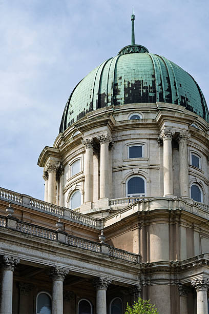 istock Architectural Dome in the Palace of Buda grounds in Budapest 2211973780