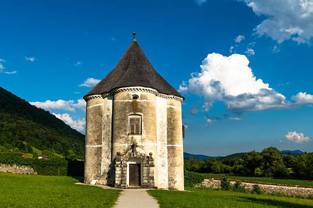 The Devil's Tower in Slovenia Surrounded by Scenic Nature