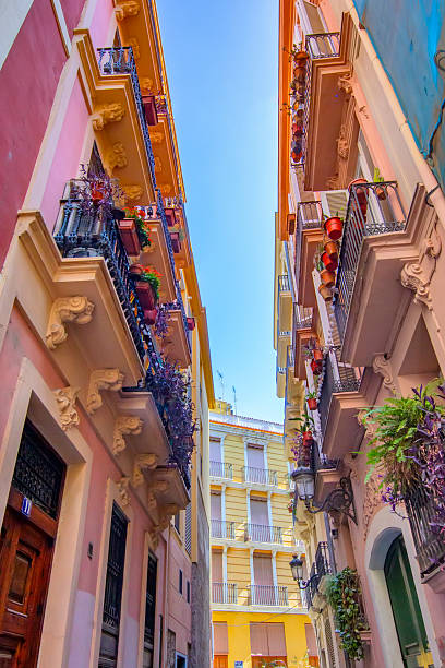 istock Valencia Street with Architectural Charm 2211986673
