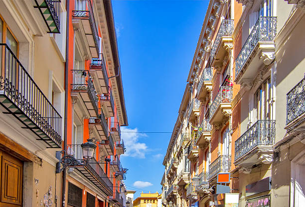 istock Valencia Street with Architectural Charm 2211986752