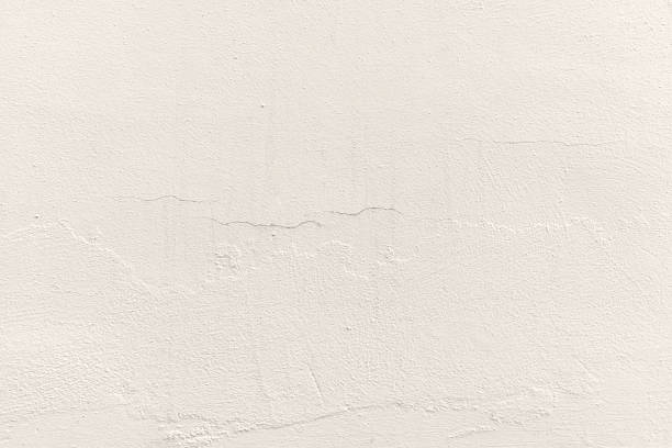 istock Cream wall texture background. Uneven render stucco white painted concrete wall texture background. 2211993011