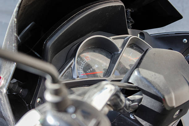 istock Front part of modern motorcycle 2211996008