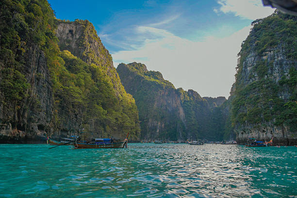 istock Maya bay with turqoise water in Phi phi islands Krabi Thailand 2212007333