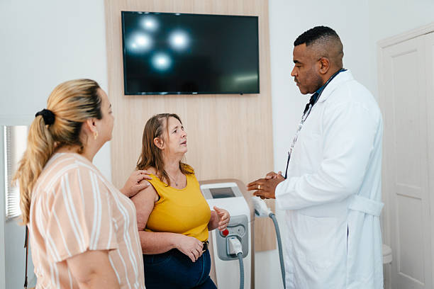 istock Doctor explaining treatment options to patient 2212016929