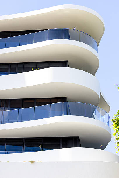 istock Brand new modern apartment building, background with copy space 2212027124