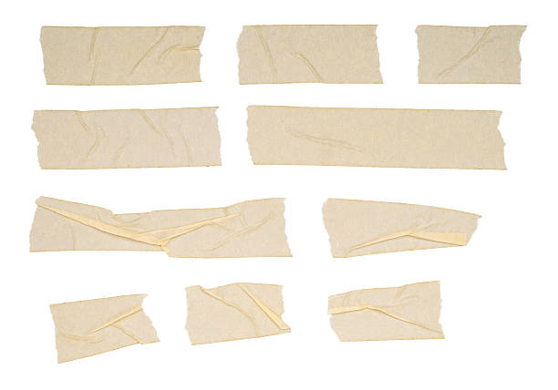 istock A set of beige crinkled masking tape strips 2212037045