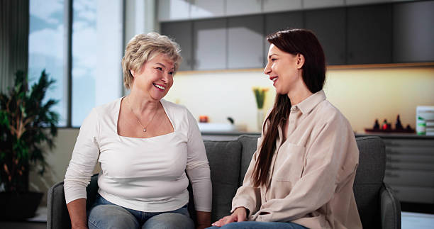 istock Family Fun Together. Elderly Woman 2212041230