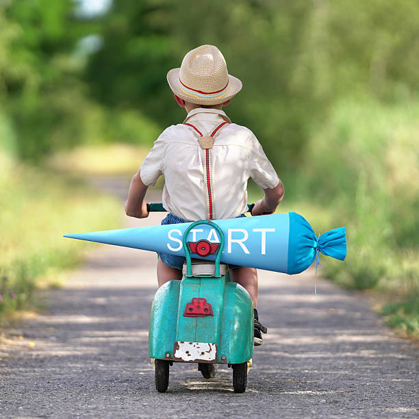 istock young boy on the way to school starts 2212045522