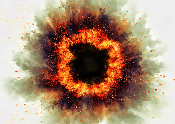 istock 3d illustration background of scorched and punctured fire flames 2212054474