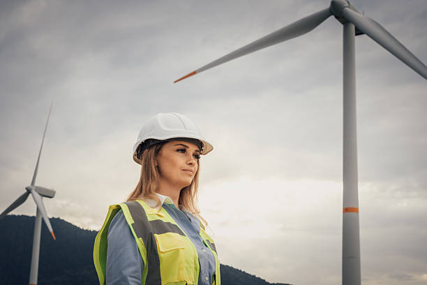 istock As a dedicated and passionate Female Engineer at a Wind Farm, I am actively contributing to empowering a sustainable and renewable energy future for our planet and its inhabitants 2212056004