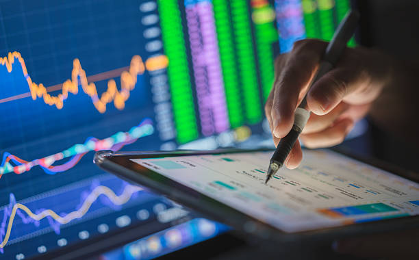 istock Busines theme investment and data analytic to applied AI data technology business  Sustainable financial stockmarket to financial investment 2212058950