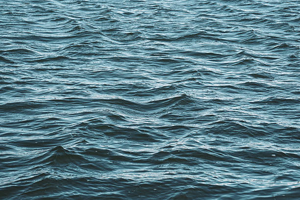 istock refelction an ripples on the water in the pool, blue background 2212059639