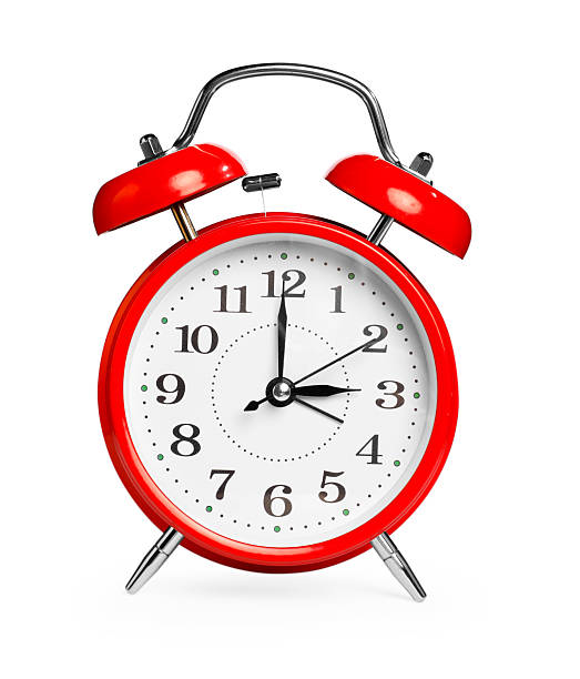 istock One red alarm clock isolated on white 2212061840