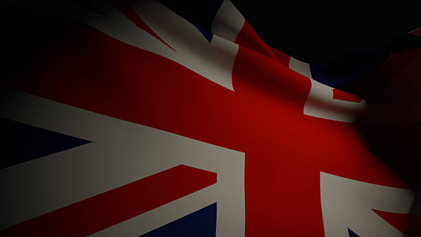 istock United Kingdom flag in a realistic 3D render 2212066738