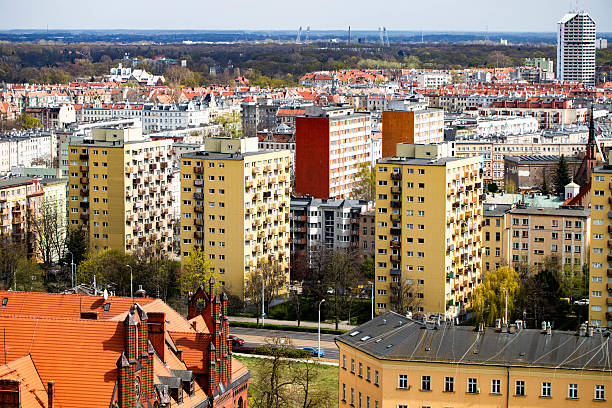 istock Aerial City View from Observation Deck 2212068270