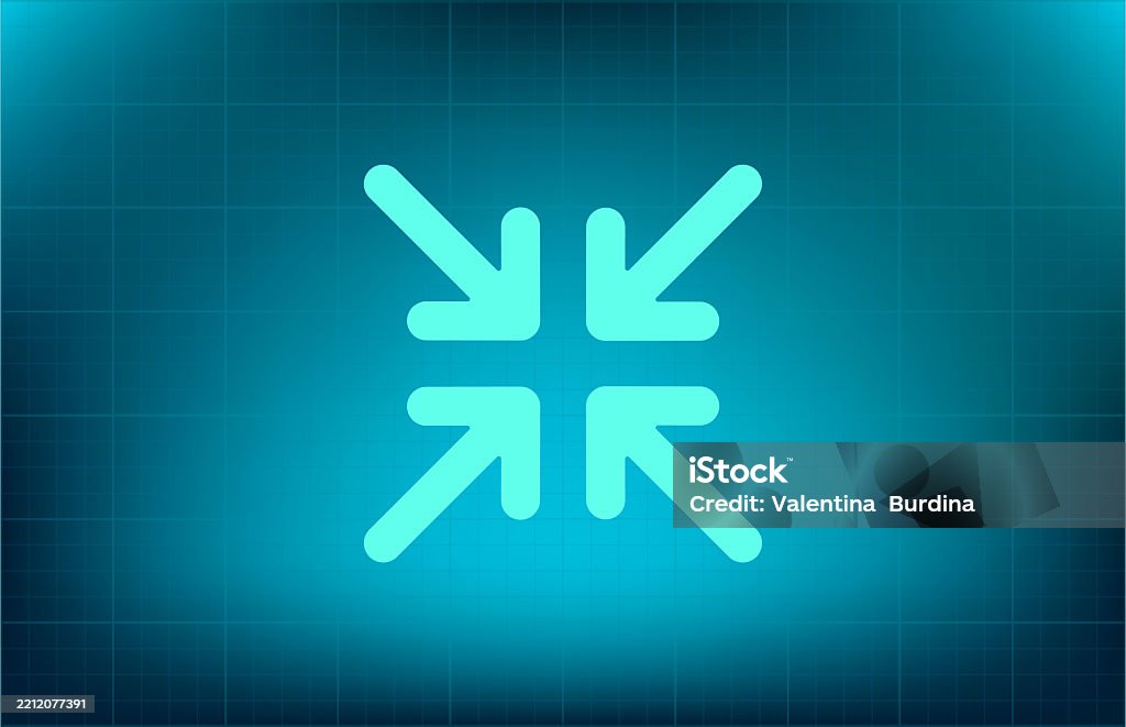 Minimize Maximize Screen Fullscreen Mode Stock Illustration - Download ...