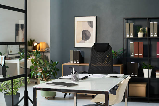 istock Workplace Of Manager In Office 2212080020