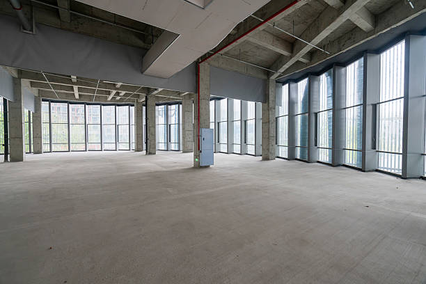 istock Indoor construction site of office building 2212084644
