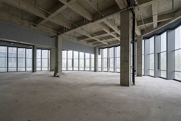 istock Indoor construction site of office building 2212085394