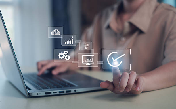 istock Standards,Guarantee,  ISO certification and satisfaction, service experience, show the standards of products and services.Standardization concept. 2212089428