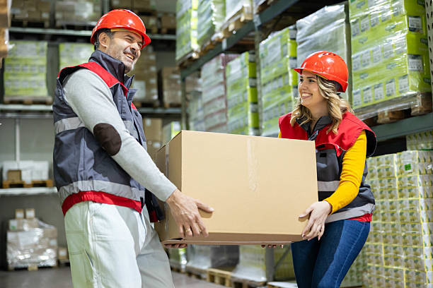 istock Team Collaboration in a Busy Warehouse 2212096248