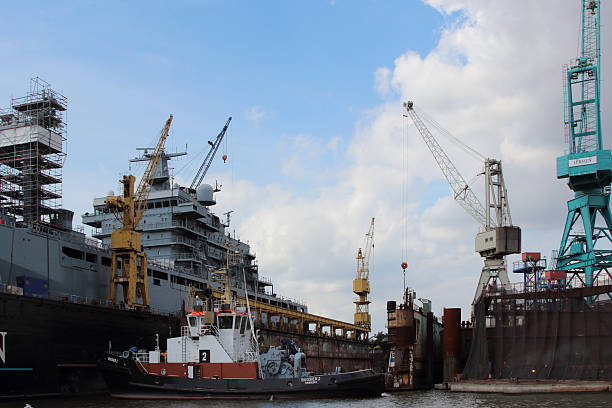 Port of Hamburg - Stock Photo