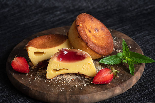 Decadent Chocolate Fondants with White Chocolate and Fresh Strawberries