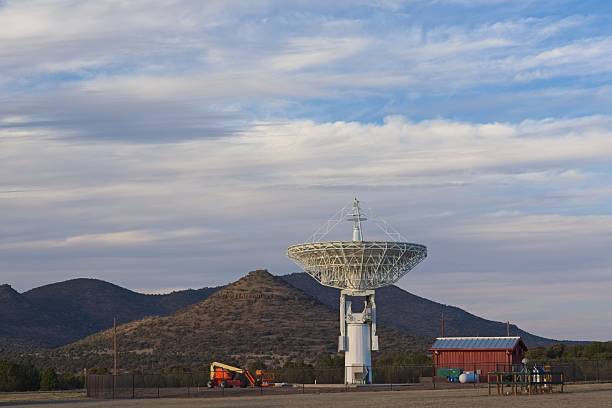 istock Radio telescope equipment at the McDonald observatory 2212110414