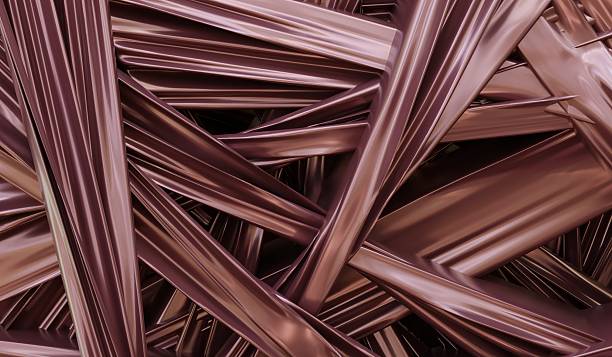 istock Abstract background, texture, wallpaper, lines, overlay, 3D illustration 2212115354