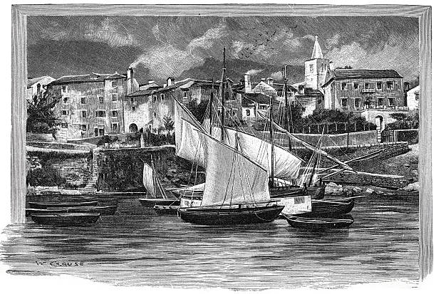Illustration from 19th century.