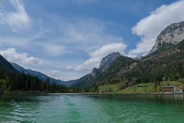 Beautiful Hintersee in the bavarian alps, Germany, Europa
