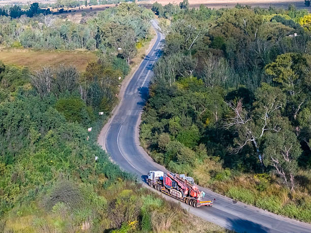 istock Truck Travelling through the Country 2212127496
