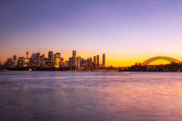 istock Sydney Cremorne Point Cityscape colours set 2212139395
